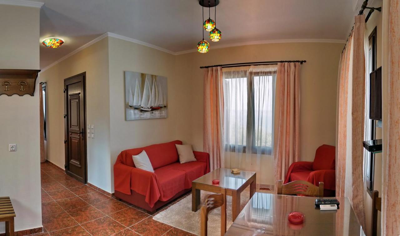 Villa Ktima Kiourelioti à Skala Sykamineas Extérieur photo