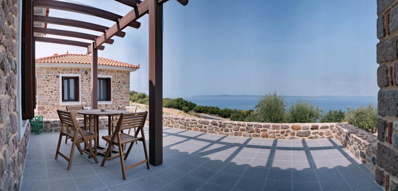 Villa Ktima Kiourelioti à Skala Sykamineas Extérieur photo